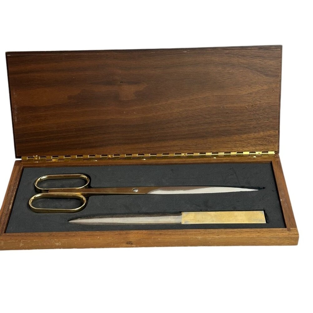 Arthur Salm Shears and Letter Opener Made in Solingen, West Germany - Read -